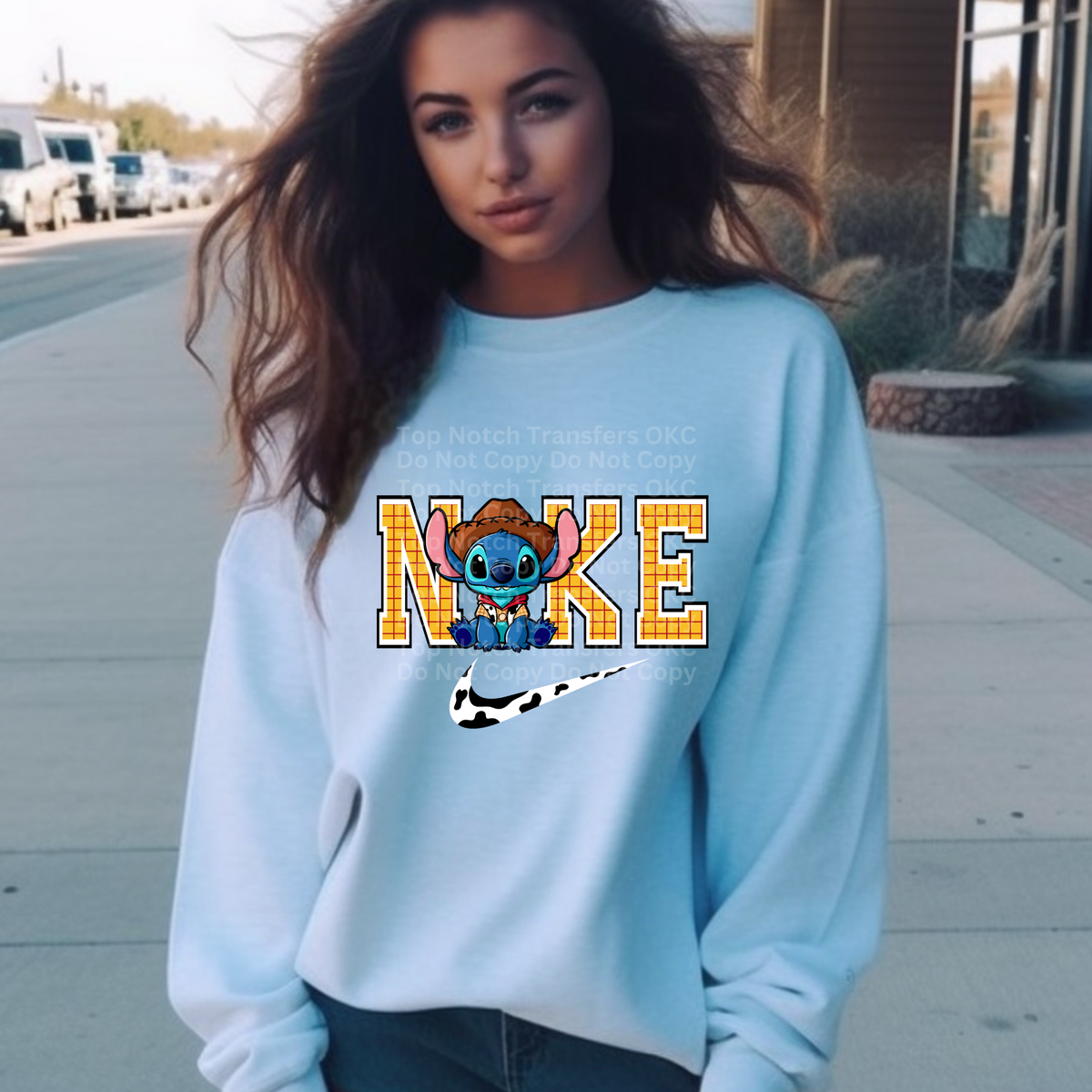 Checkmark - Stitch TS Themed DTF Transfer