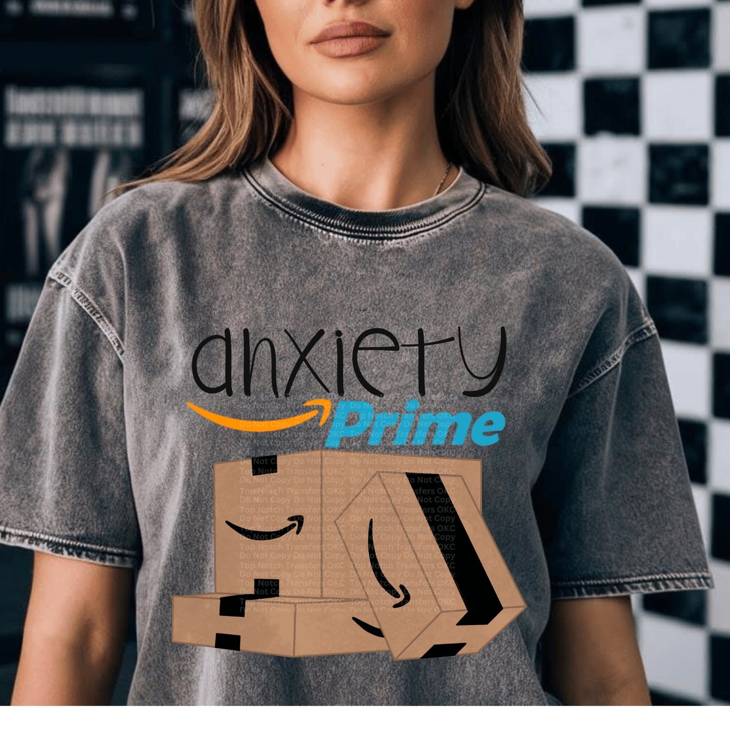 Anxiety Prime DTF Transfer