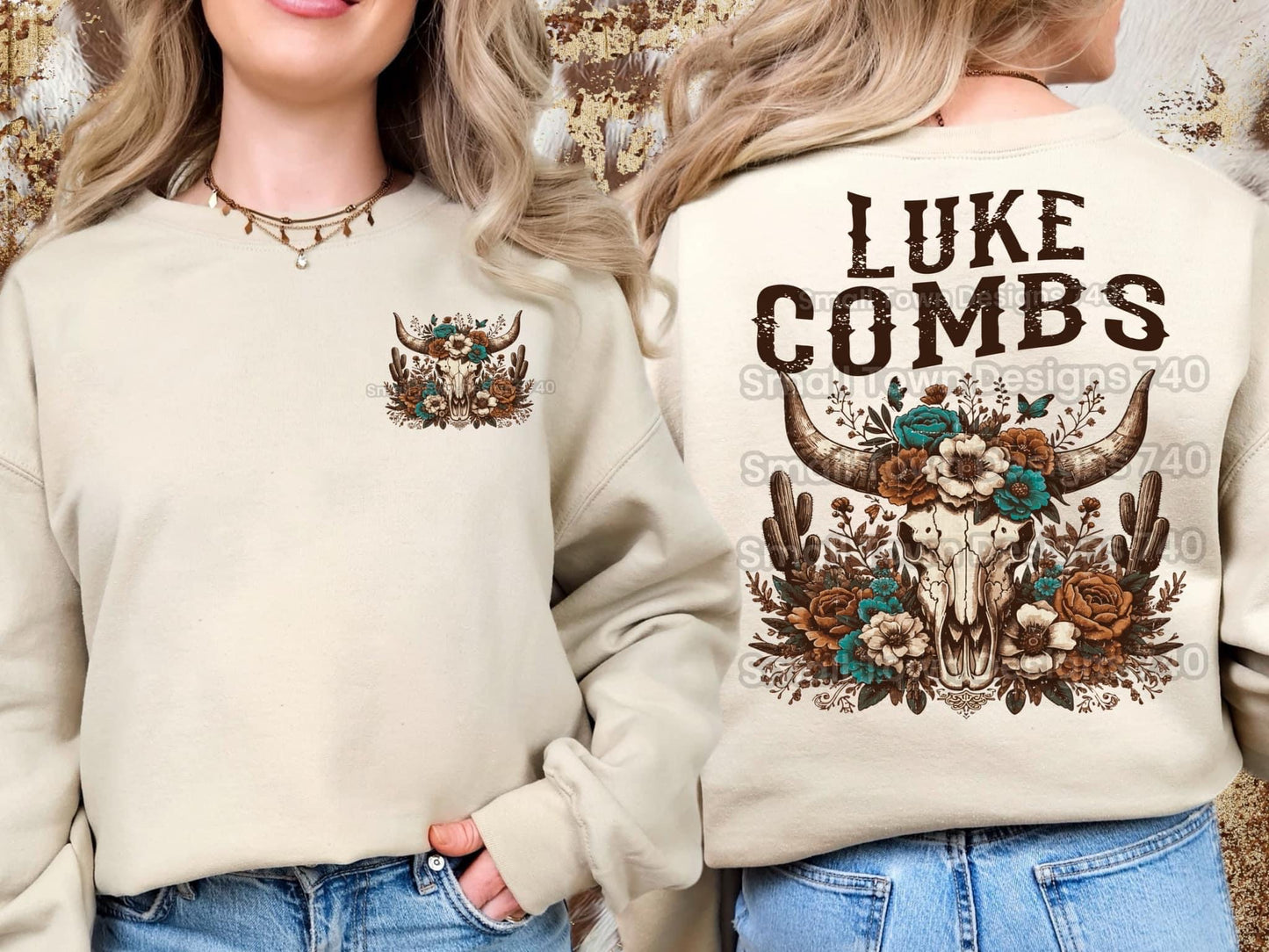 Luke Combs DTF Transfer