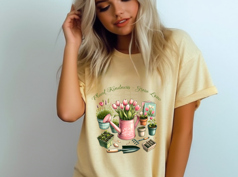 Plant Kindness - Grow Love DTF Transfer