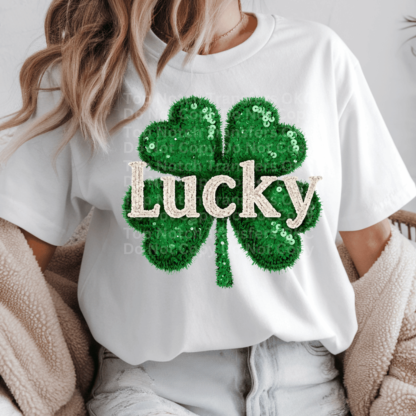 Lucky Shamrock DTF Transfer
