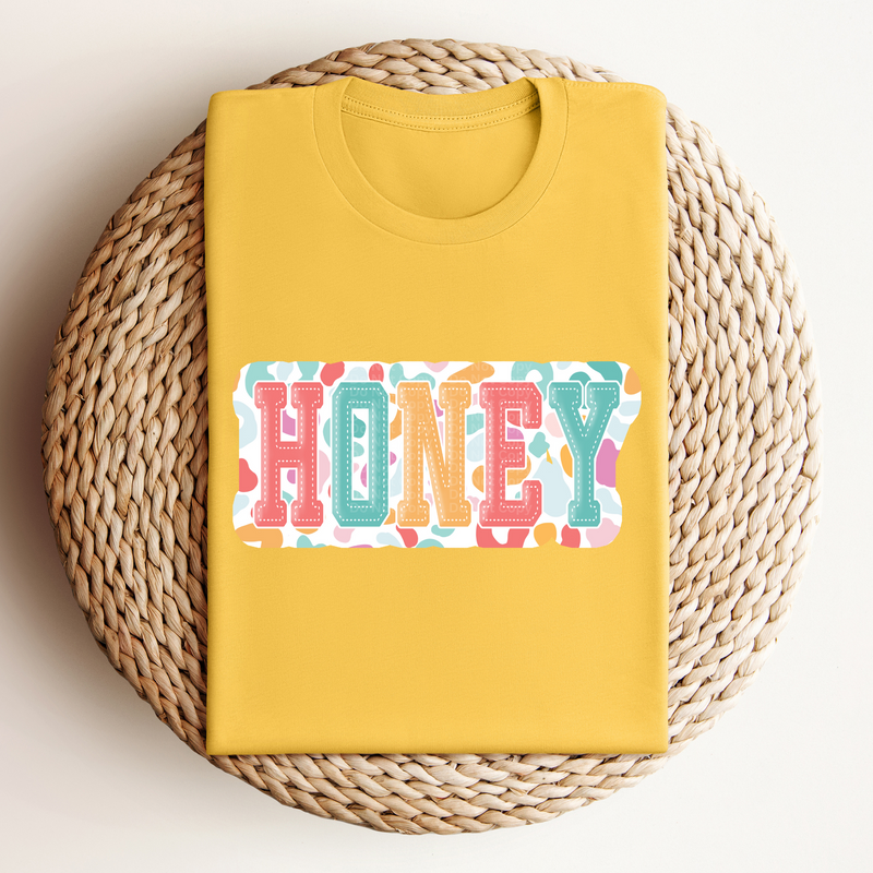 Honey - Multi-Leopard DTF Transfer