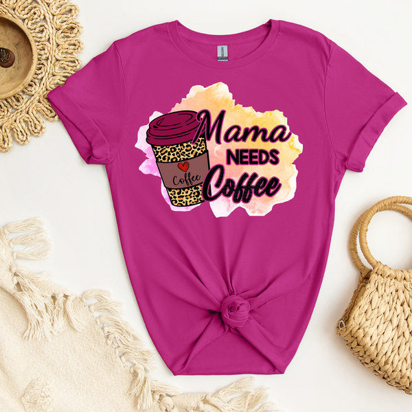 Mama Needs Coffee DTF Transfer