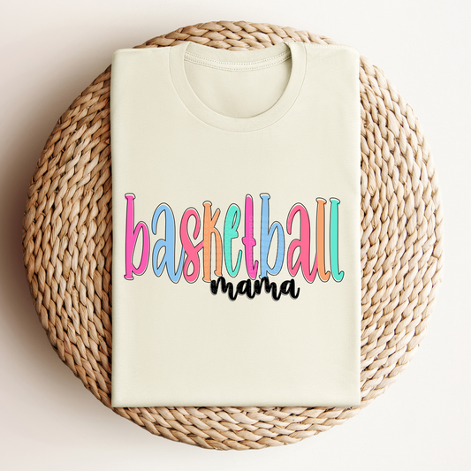 Basketball Mama - Colored Names/Occupations DTF Transfer