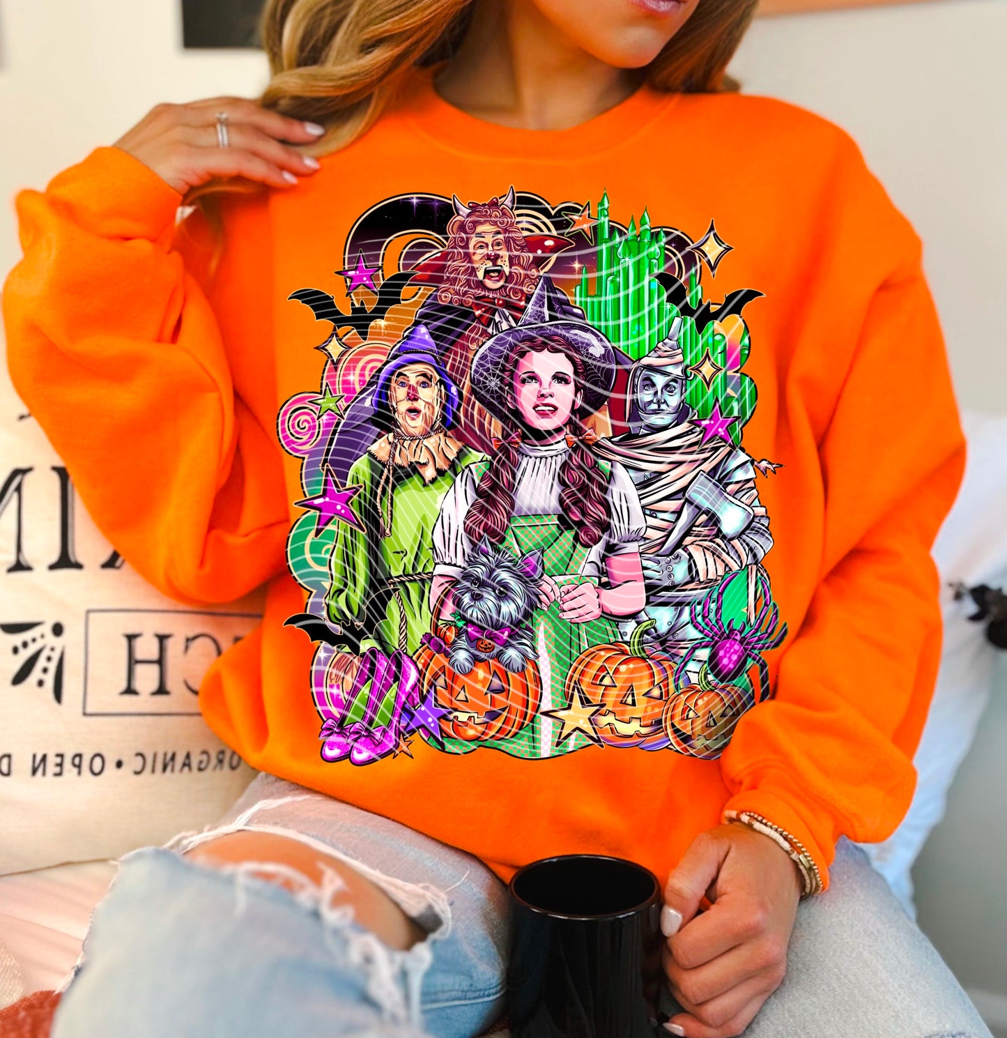 Halloween Oz*Optional long sleeve design* DTF Transfer