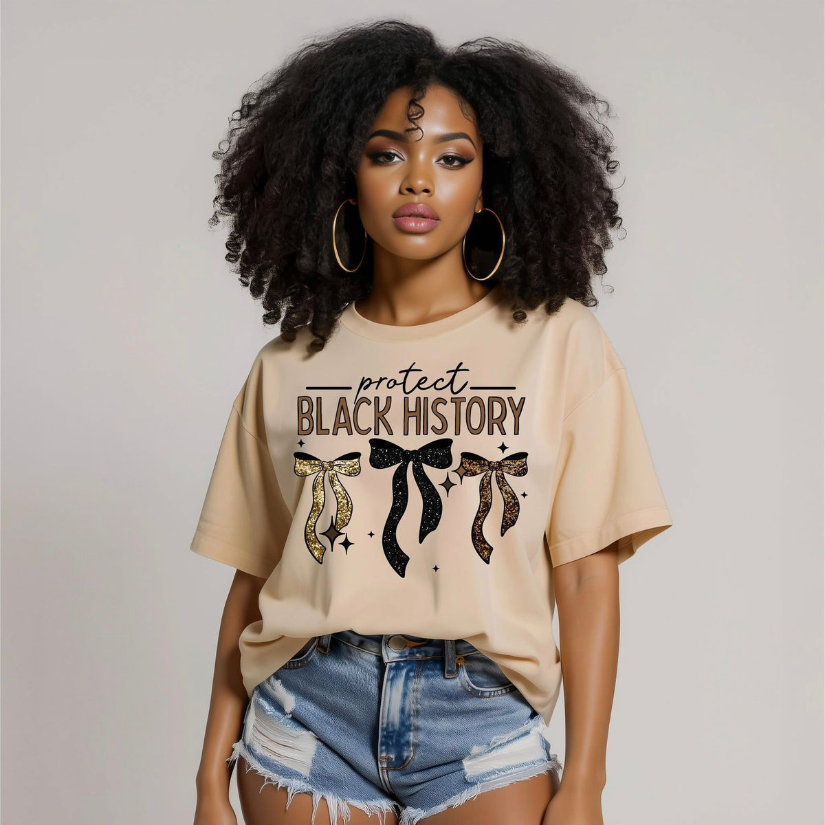 Protect Black History DTF Transfer