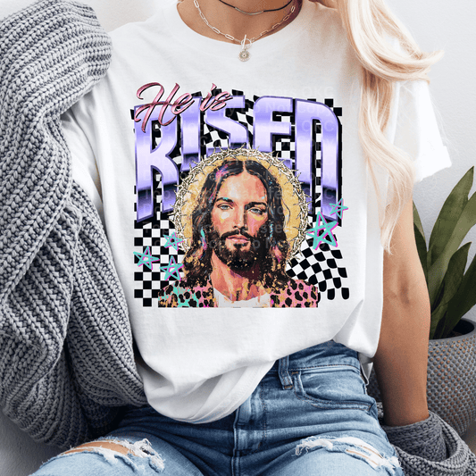 He Is Risen DTF Transfer