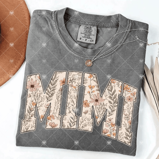 MIMI Boho Florals DTF Transfer