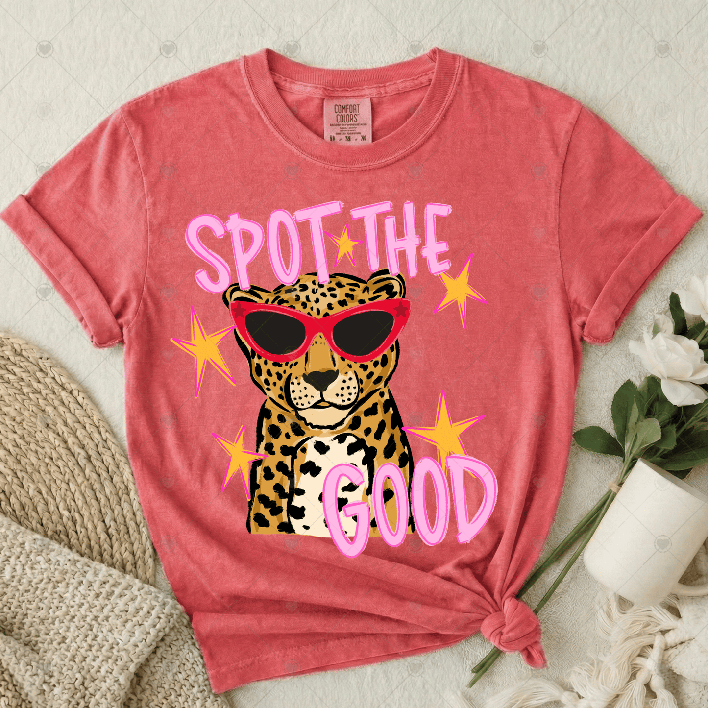Spot The Good- Cheetah DTF Transfer