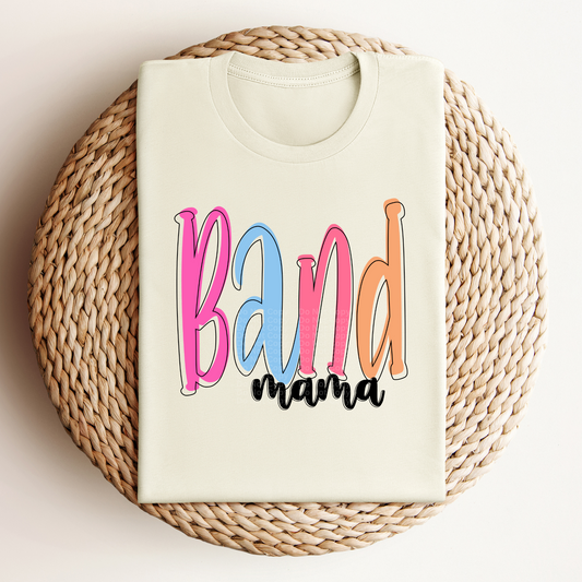 Band Mama - Colored Names/Occupations DTF Transfer