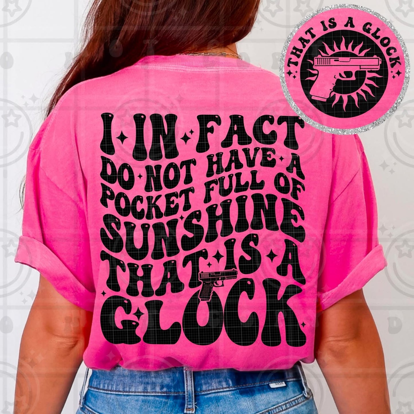 That Is A Glock DTF Transfer