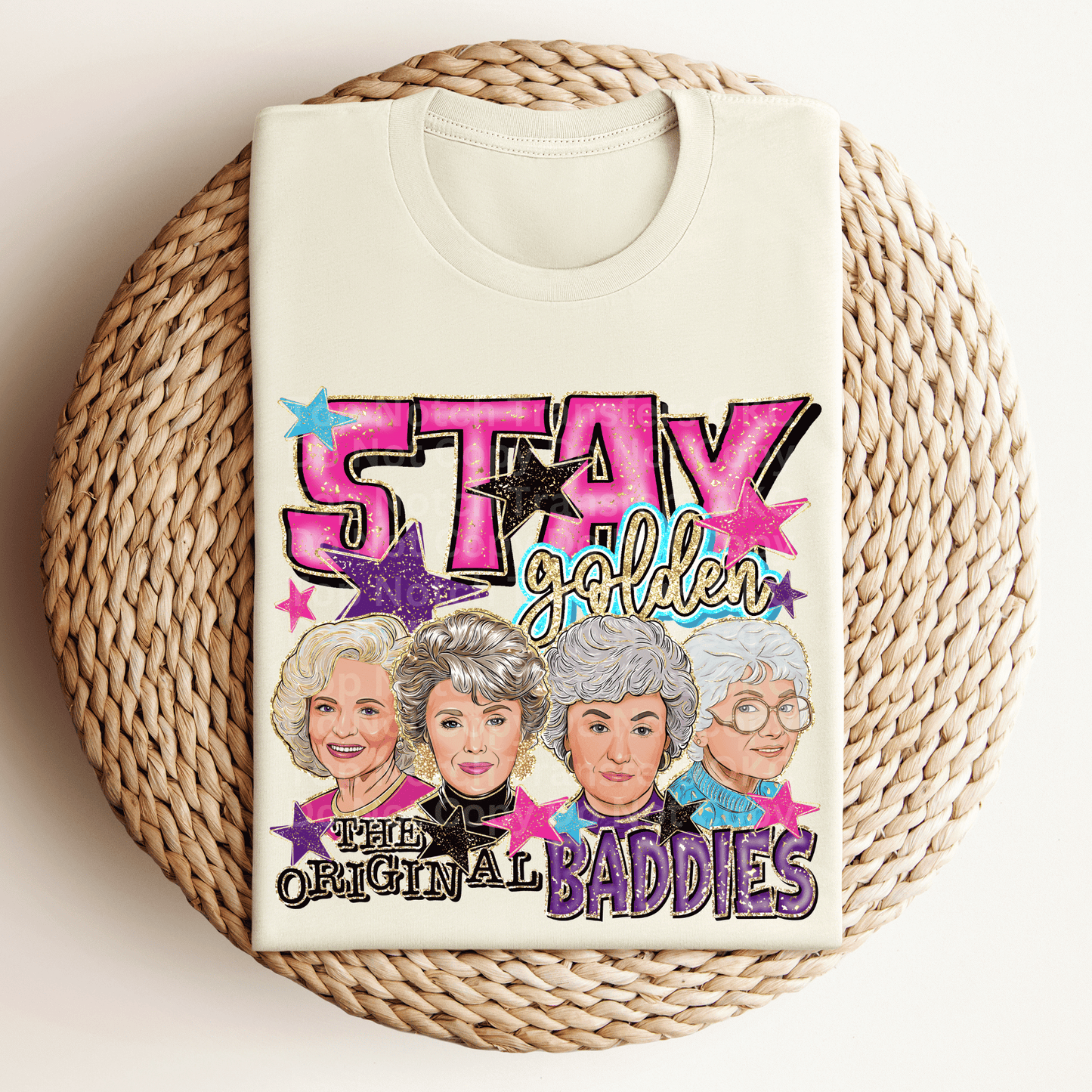 Stay Golden DTF Transfer