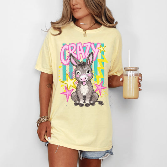 Crazy Donkey DTF Transfer