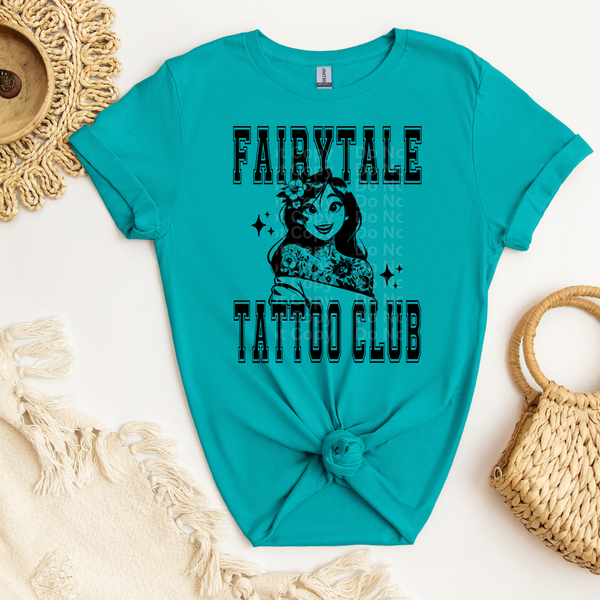 Fairytale Tattoo Club Chinese Warrior DTF Transfer