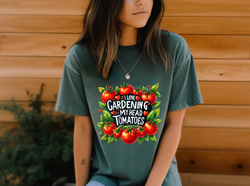 I Love Gardening From My Head Tomatoes DTF Transfer