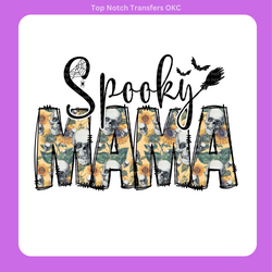 Spooky MAMA DTF Transfer