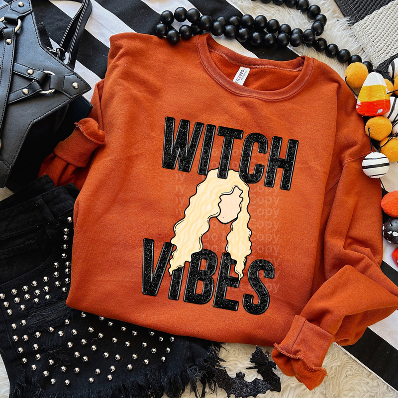 Witch Vibes Blonde DTF Transfer