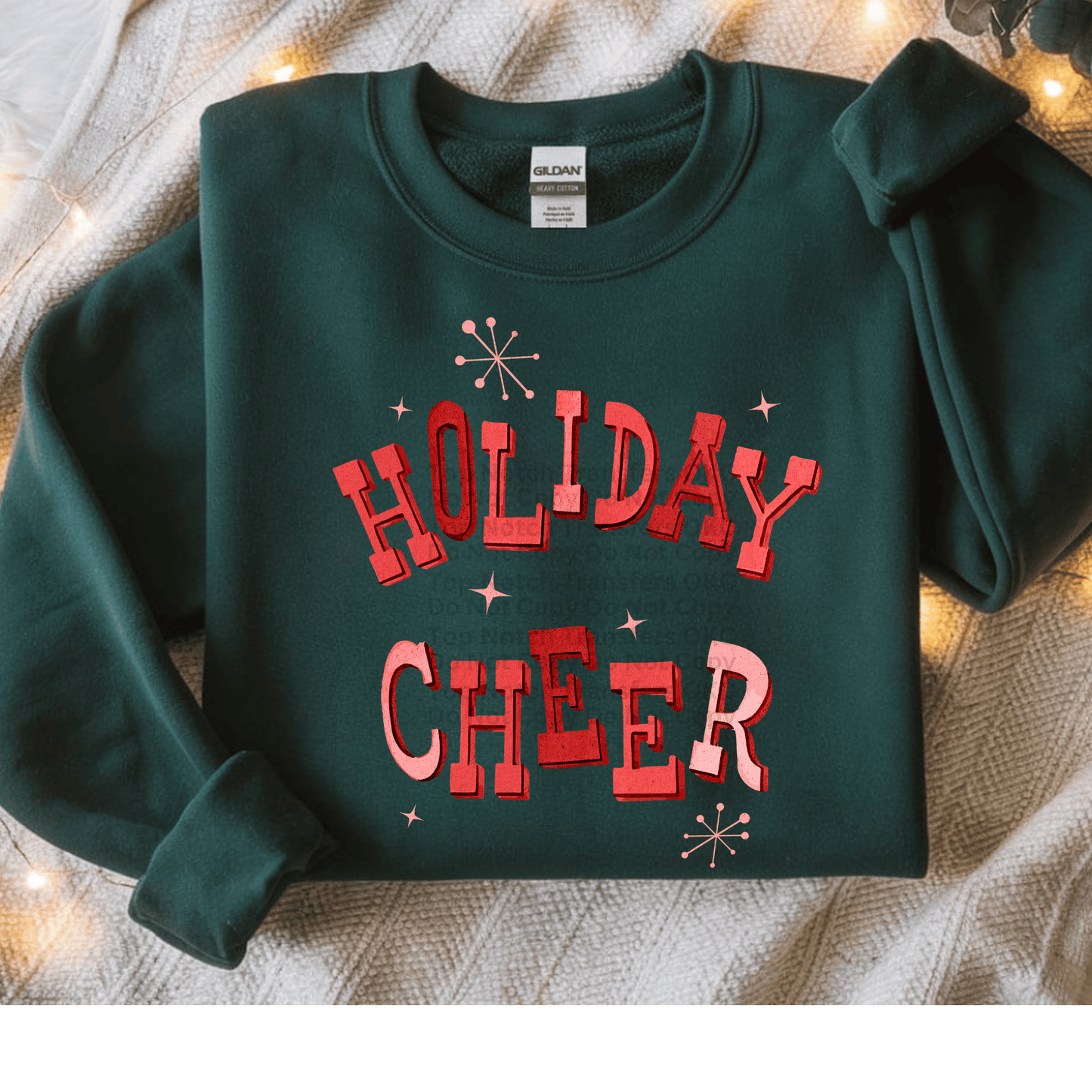 Vintage Holiday Cheer DTF Transfer