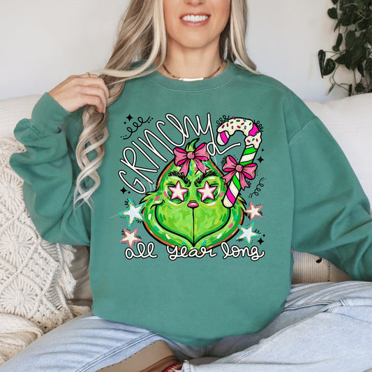 Gr!nchy All Day Long DTF Transfer