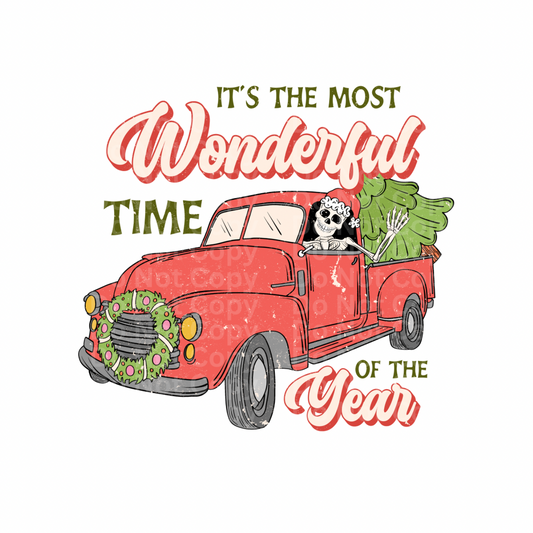 Most Wonderful Time DTF Transfer