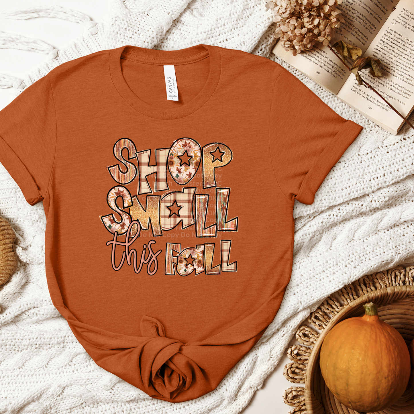 Shop Small This Fall DTF Transfer