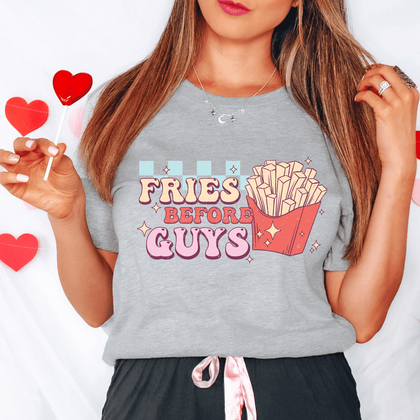 Fries before Guys DTF Transfer