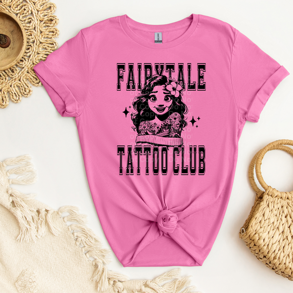 Fairytale Tattoo Club Ocean Princess DTF Transfer