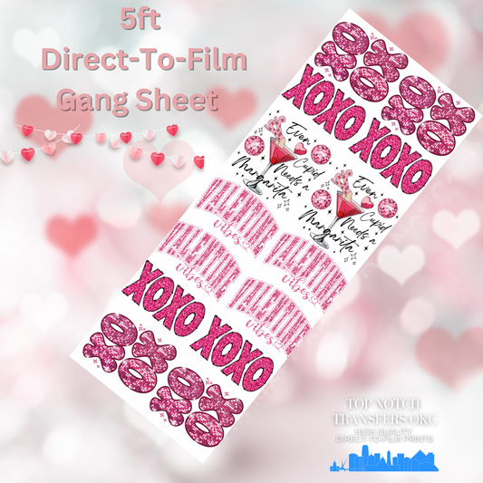 60” Valentines Gang Sheet 5