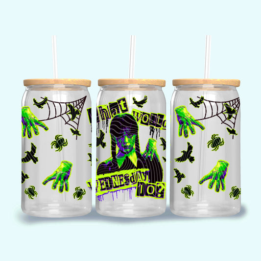 WWWD Green UV DTF 16oz Cup Wrap *Gravitees Bur Bundle 8_25*
