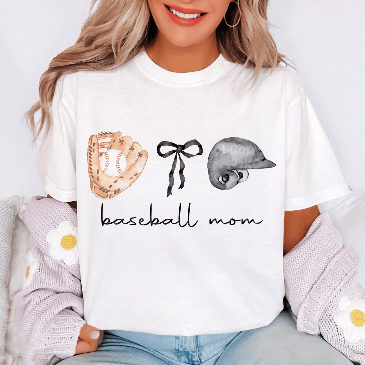 Baseball Mom DTF Transfer