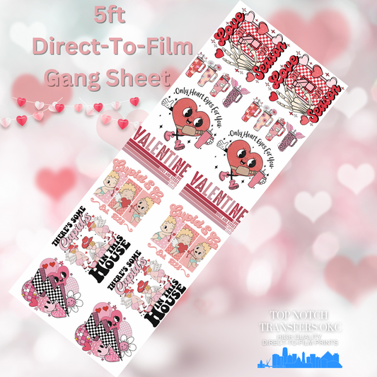 60” Valentines Gang Sheet 1
