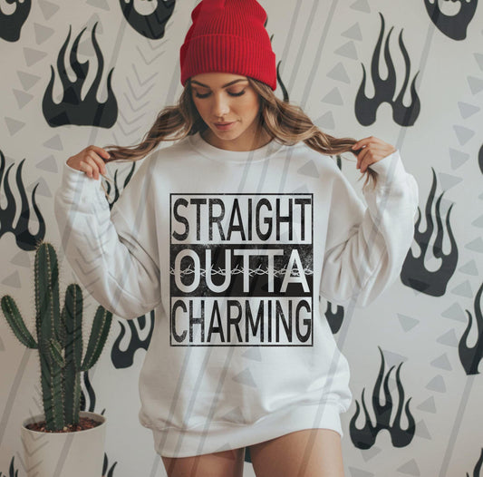 Straight Outta Charming DTF Transfer