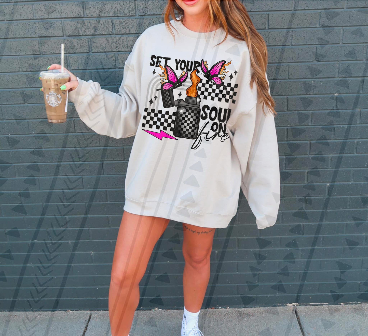 Set Your Soul on Fire DTF Transfer