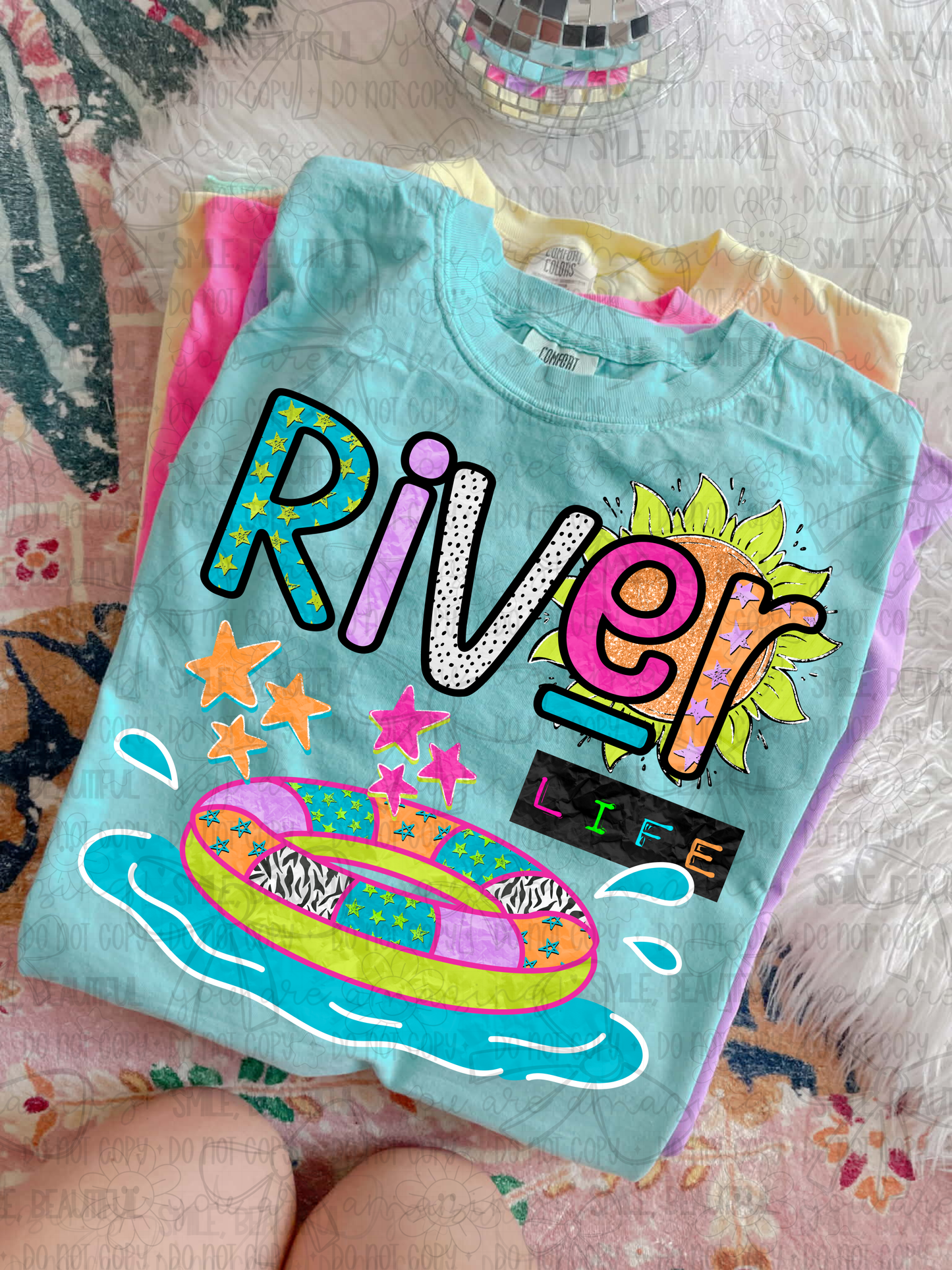 River Life Float DTF Transfer