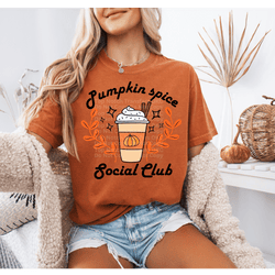 Pumpkin Spice Social Club DTF Transfer
