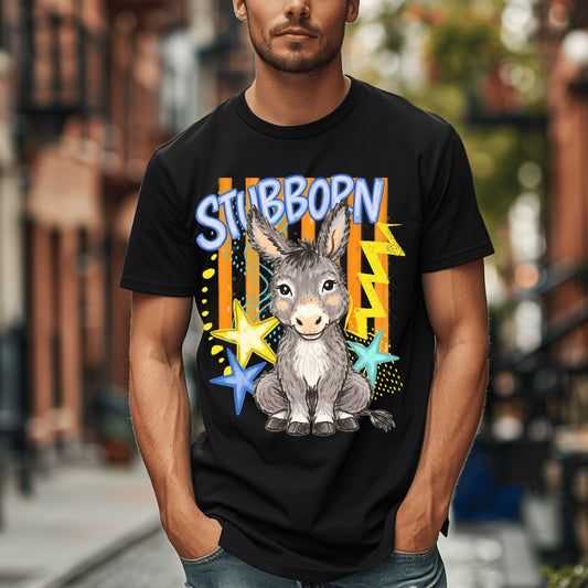 Stubborn Donkey DTF Transfer