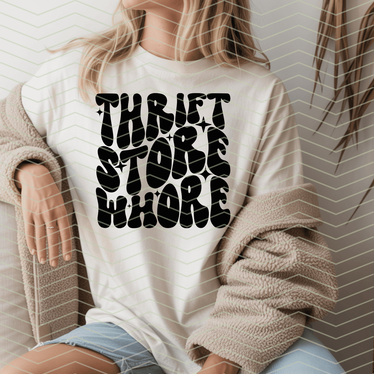 Thrift Store Whore DTF Transfer