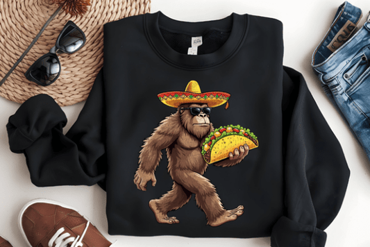 Cinco De Mayo Bigfoot DTF Transfer