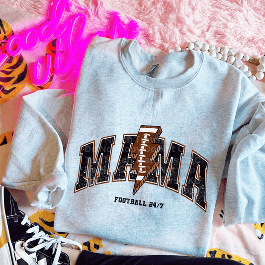 Mama Football 24/7 Bolt DTF Transfer