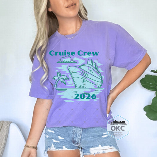 Cruise Crew DTF Transfers