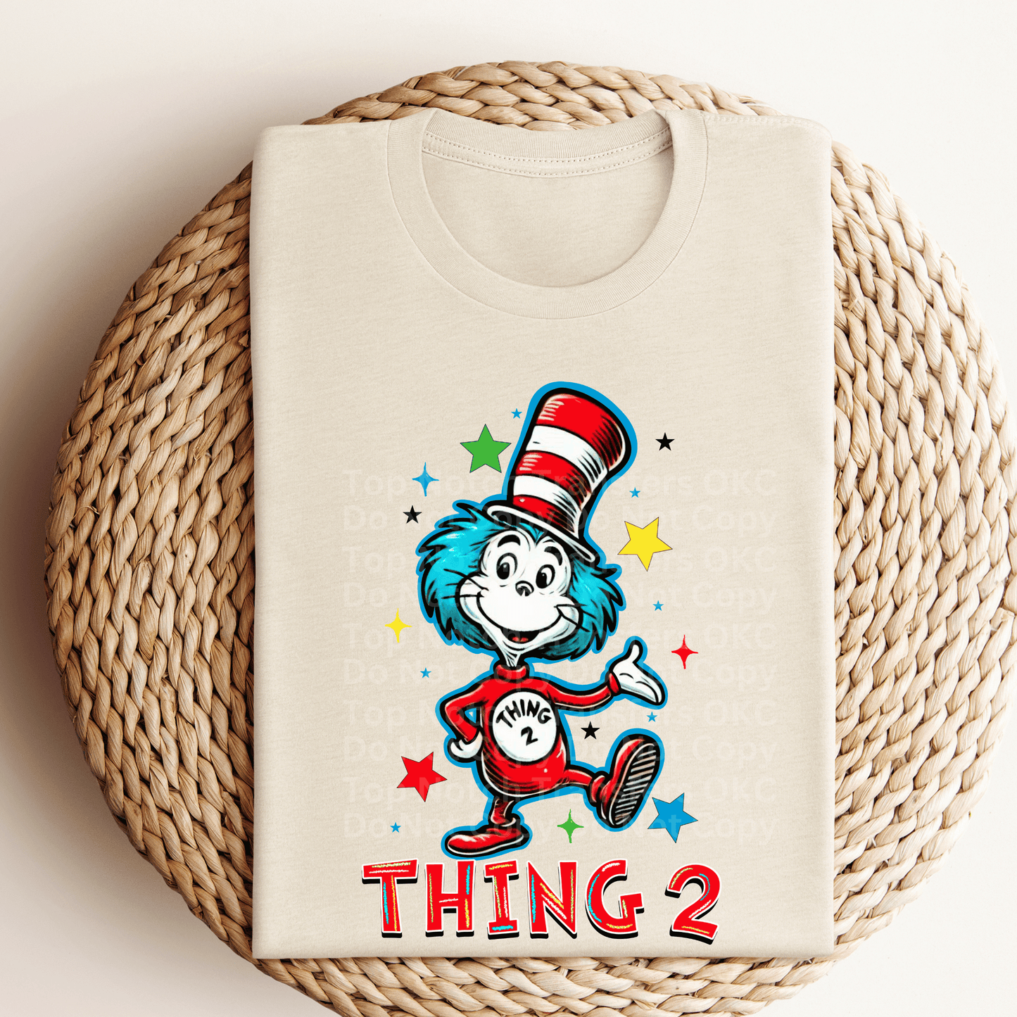 Thing 2 DTF Transfer