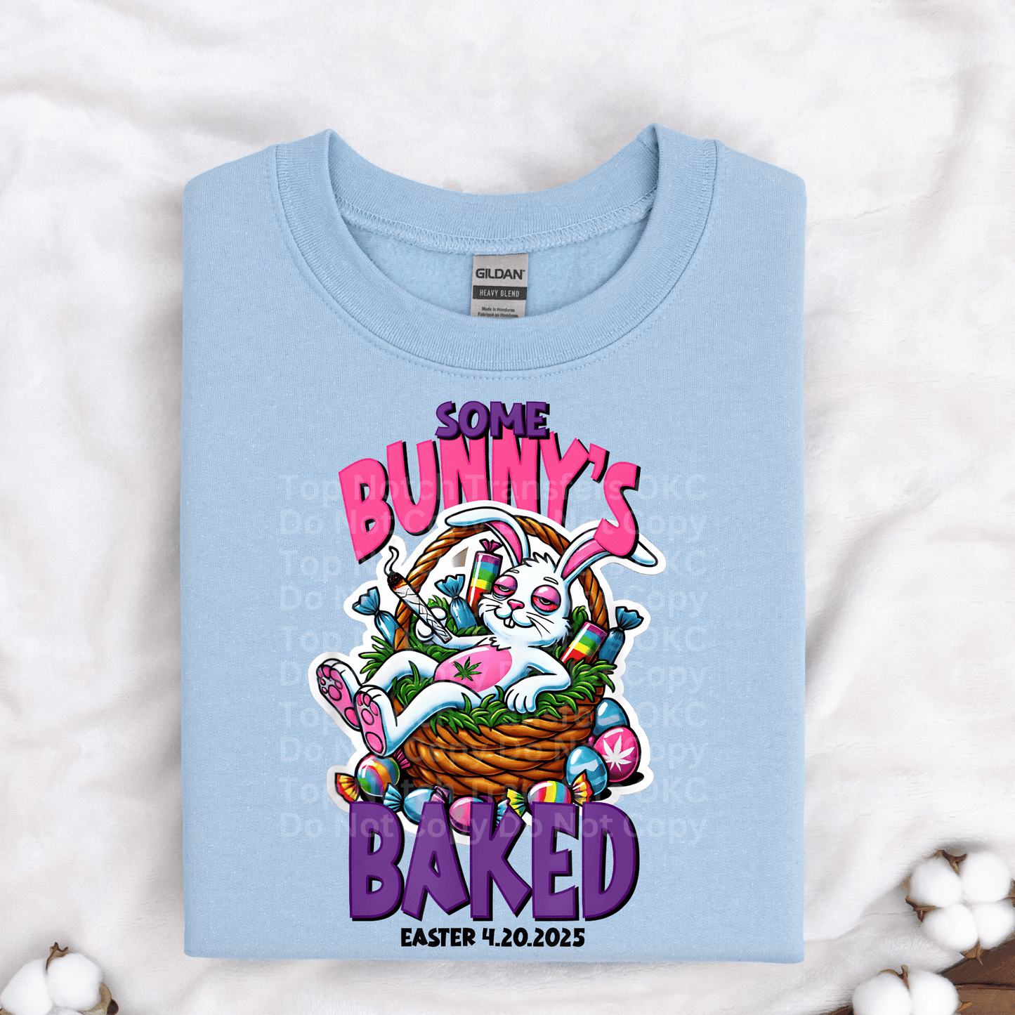 Some Bunny’s Baked DTF Transfer
