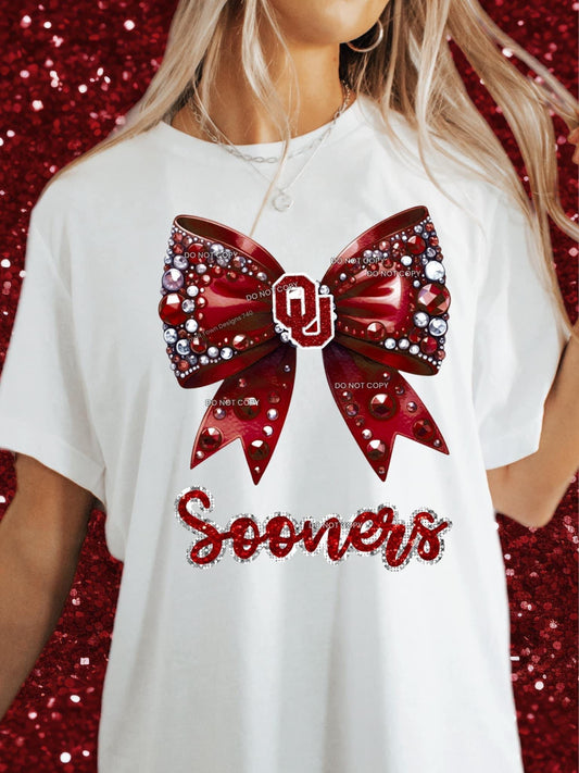 Sooners bow DTF Transfer