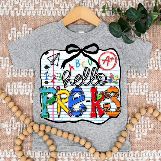 Hello Pre-K3