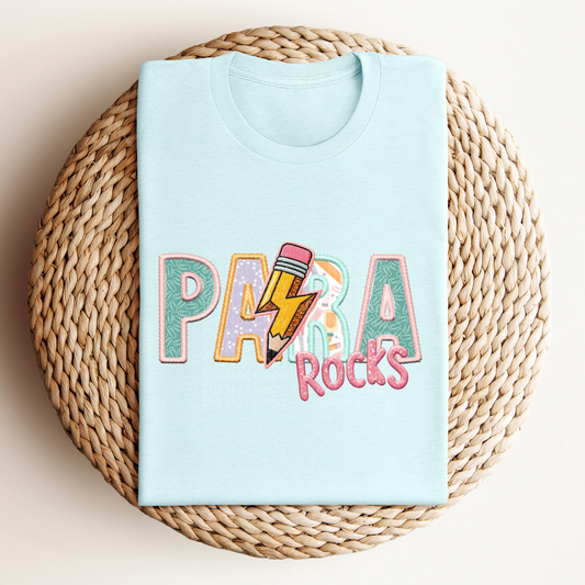 PARA Rocks (girl) - School Rocks DTF Transfer