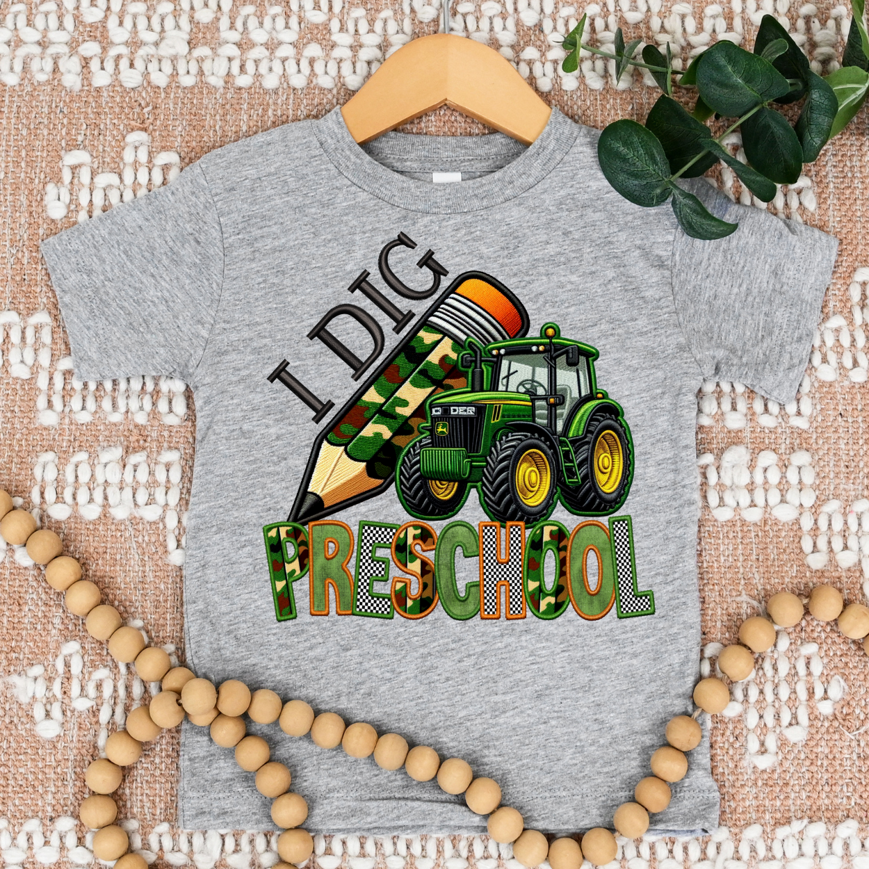 I Dig Preschool DTF Transfer