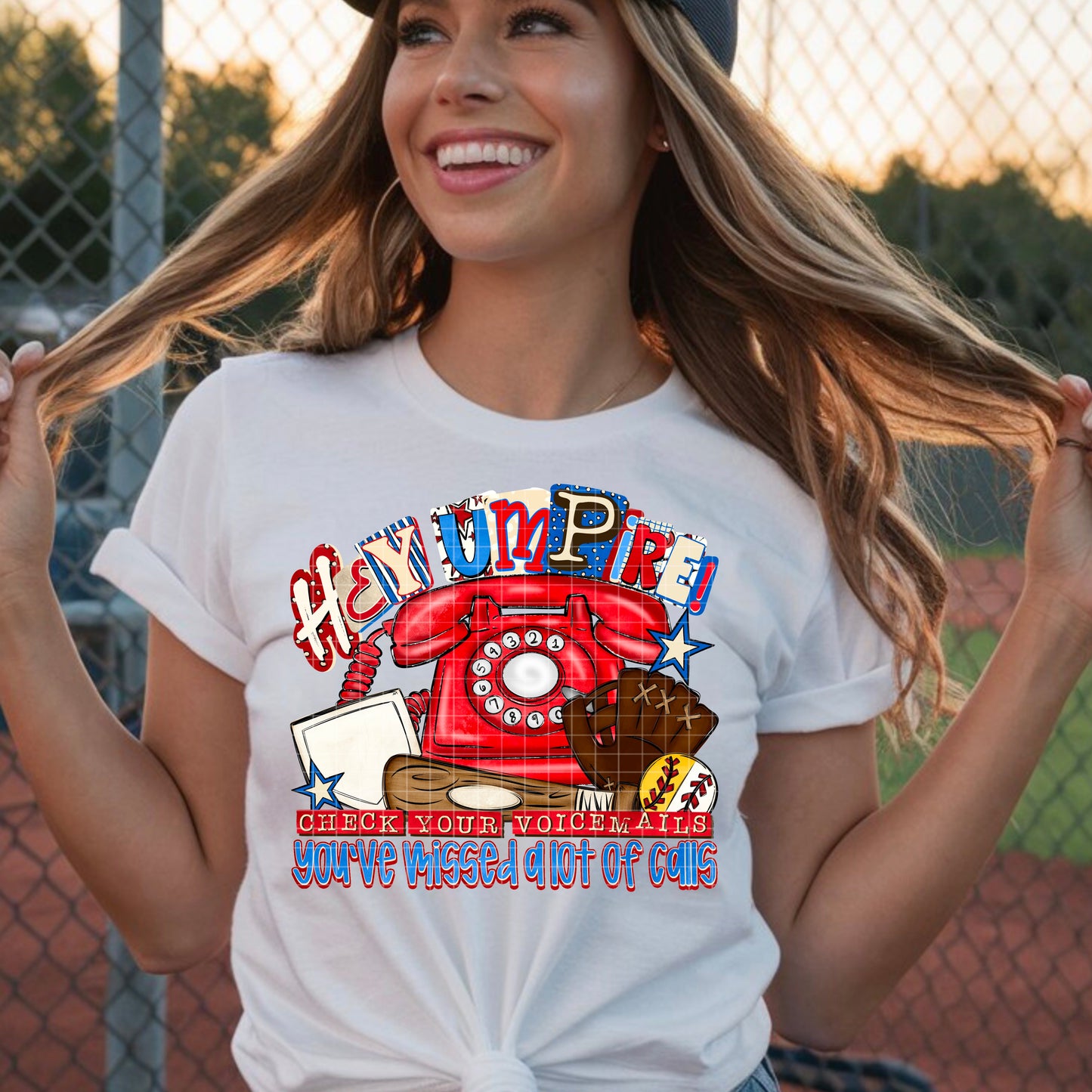 Hey Umpire Baseball/Softball DTF Transfer