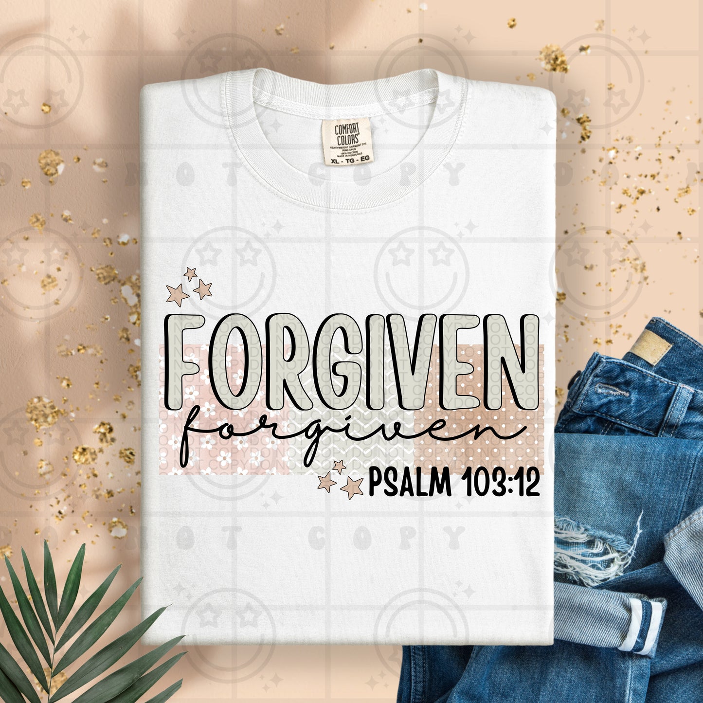 Forgiven DTF Transfer