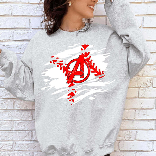 Avengers Baseball Design 1 DTF Transfer
