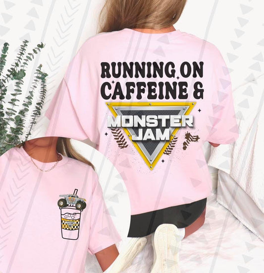 Running on Caffeine & MJ 1 DTF Transfer